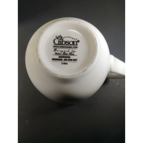 Gibson Christmas Snowmen Coffee Cocoa Cups Mug Lot Of 2 - Picture 8 of 8